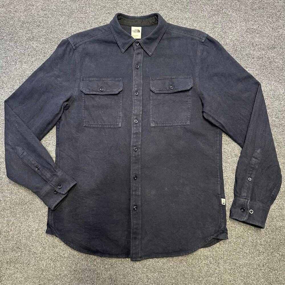 The North Face Men’s Arroyo Flannel Thick Cotton Twill Winter Button Up Shirt M